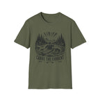Kayaking T-Shirt — "Carve the Current" Adventure Tee