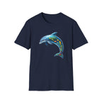 Dolphin Nature Scene T-Shirt — Ocean & River Wildlife Graphic Tee