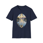 Canoe Sunset Scenic Lake Paddle Tee
