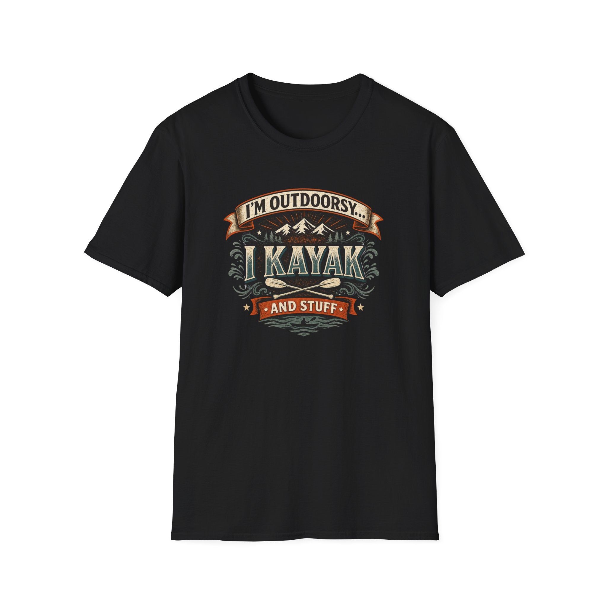Kayak T-Shirt "I'm Outdoorsy"