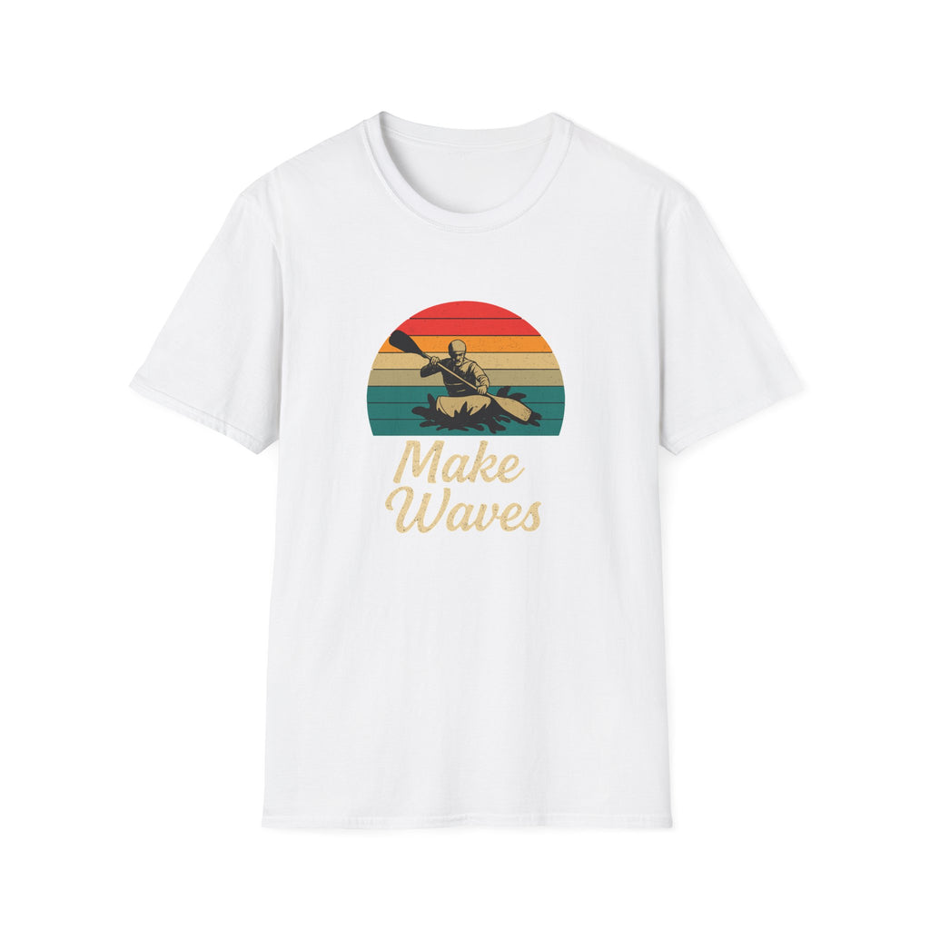 Make Waves Retro Sunset Tee