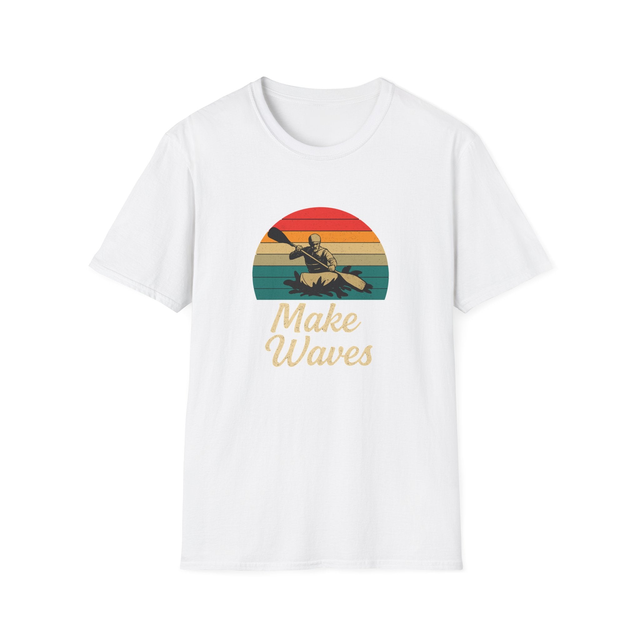 Make Waves Retro Sunset Tee