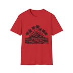 Tropical Waves Palm Island Graphic Tee