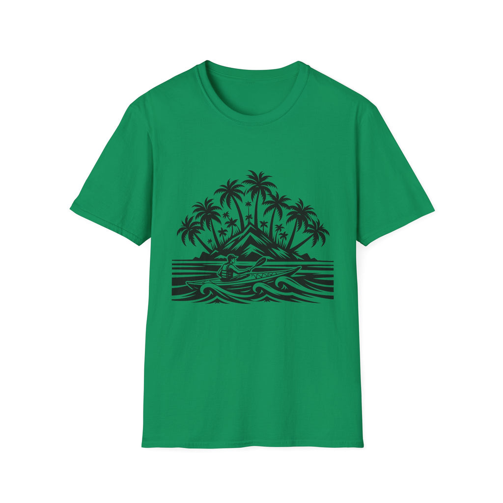 Tropical Waves Palm Island Graphic Tee