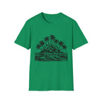 Tropical Waves Palm Island Graphic Tee