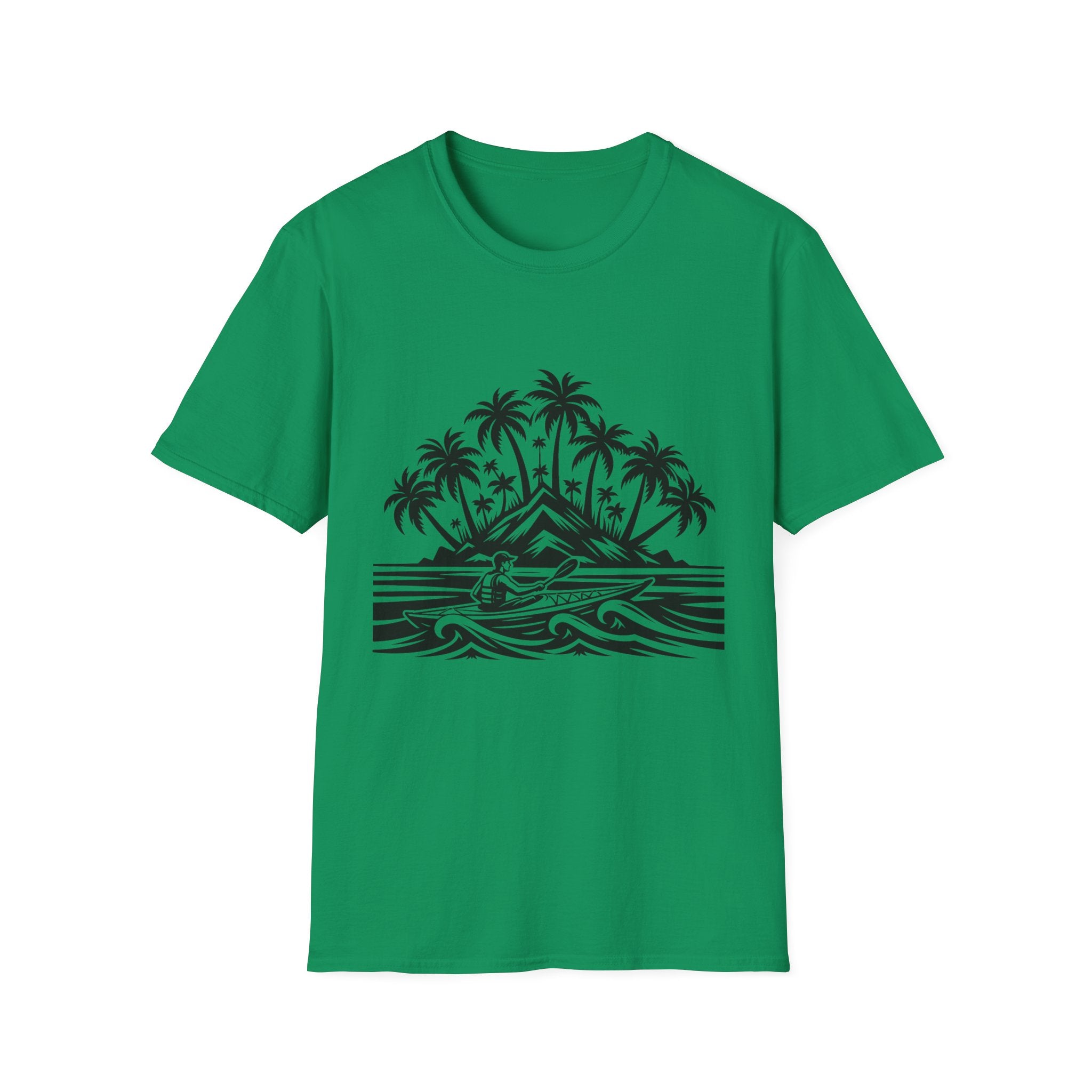 Tropical Waves Palm Island Graphic Tee