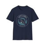 Kayaking T‑Shirt — "Let's Roll" Whitewater Tee