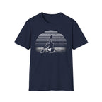 Kayak Sunset T-Shirt — Retro Design