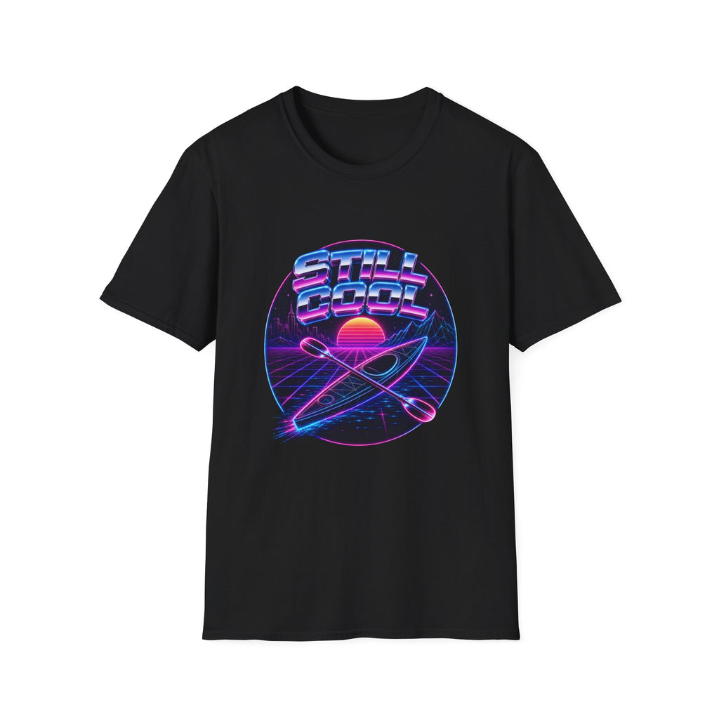 Retro Vaporwave "Still Cool" T-Shirt – 80s Neon Sunset Graphic Tee