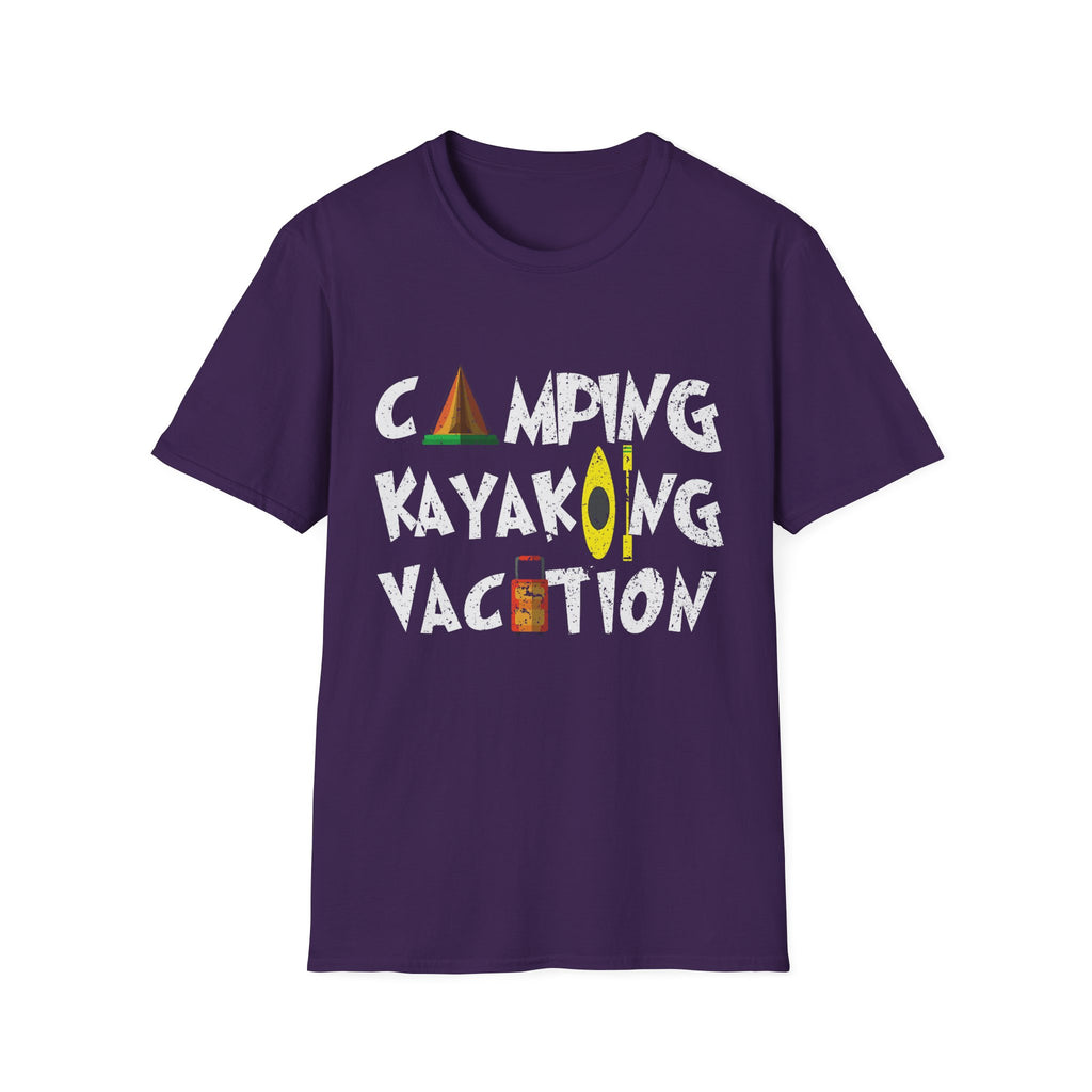 Camping Kayaking Vacation T-Shirt