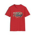 Fishing T-Shirt – "Just One More Cast, I Mean Paddle" Funny Angler Tee