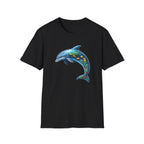 Dolphin Nature Scene T-Shirt — Ocean & River Wildlife Graphic Tee