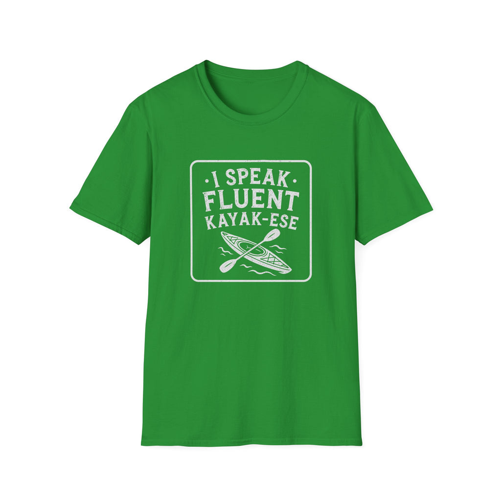 I Speak Fluent Kayak-Ese T-shirt