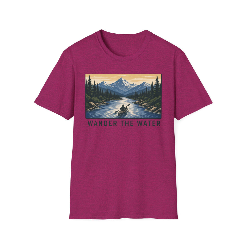 Wander the Water T-Shirt — Mountain Kayak Adventure Tee