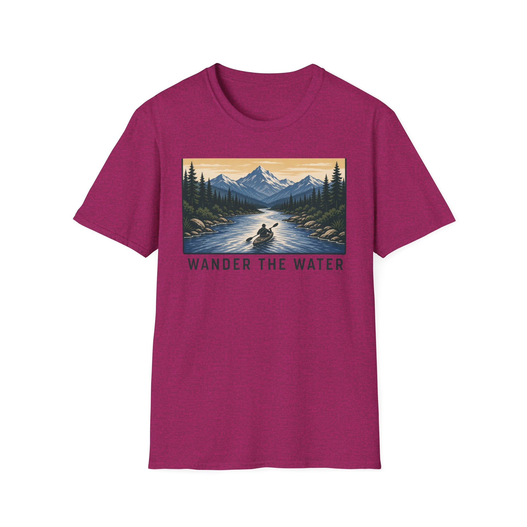 Wander the Water T-Shirt — Mountain Kayak Adventure Tee