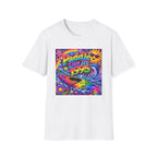 T-Shirt — "Paddle Like It’s 1995" Retro Neon  Graphic