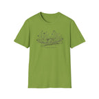 Bloom & Paddle calm nature-loving kayak Tee