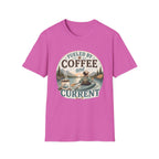 Kayak T-Shirt — "Fueled by Coffee and Current" Outdoor Adventure Tee