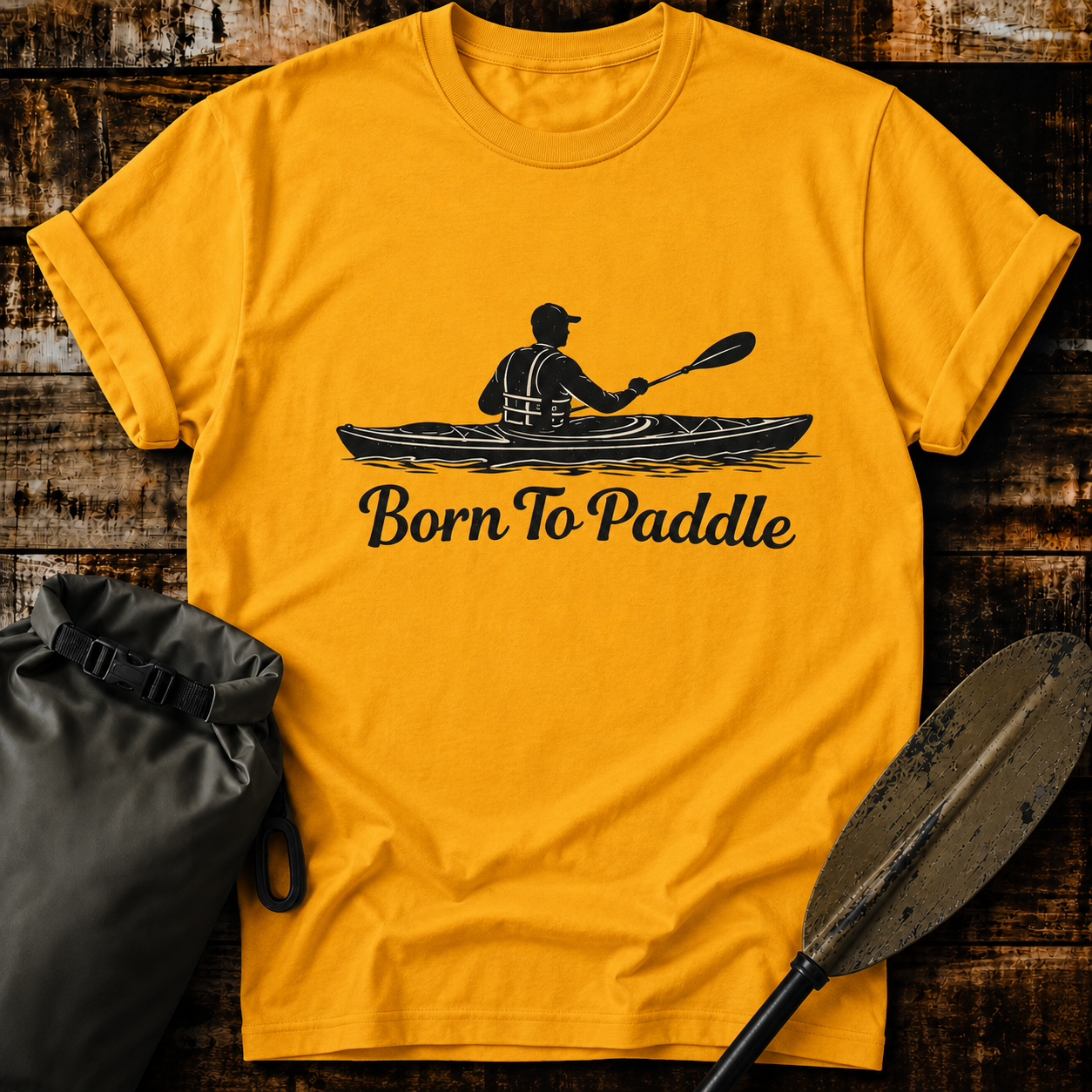 Born to Paddle Kayak T-Shirt