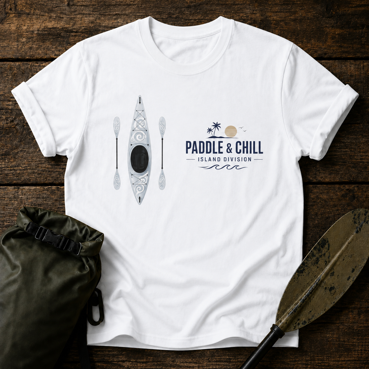 Paddle & Chill Kayak T-Shirt