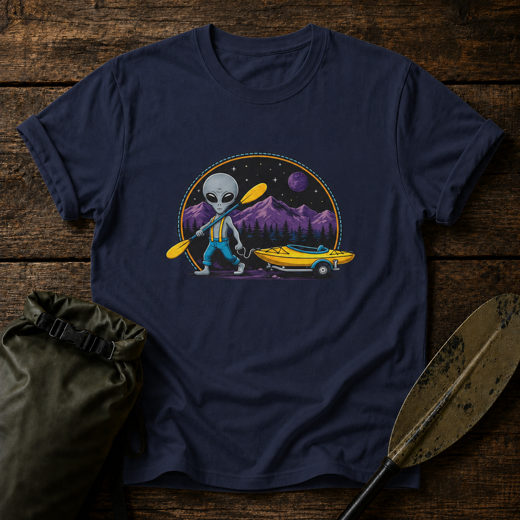 Alien Kayak Adventure T-Shirt