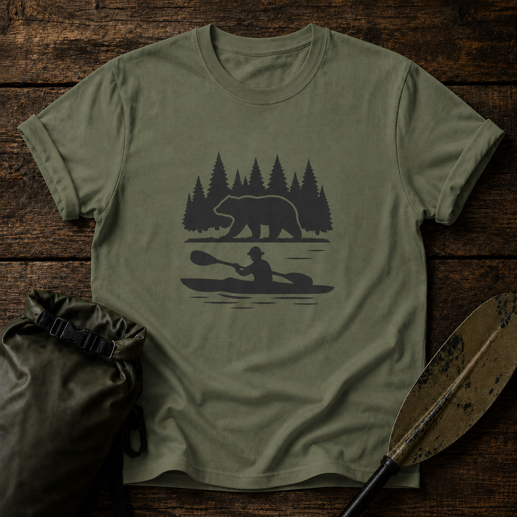 Kayak & Bear Silhouette Shirt