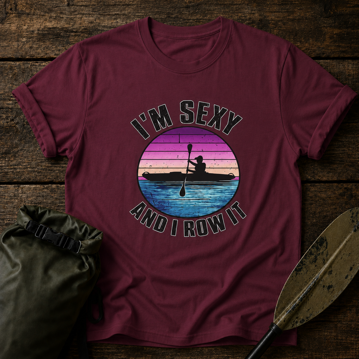 I'm Sexy and I Row It Vintage Tee
