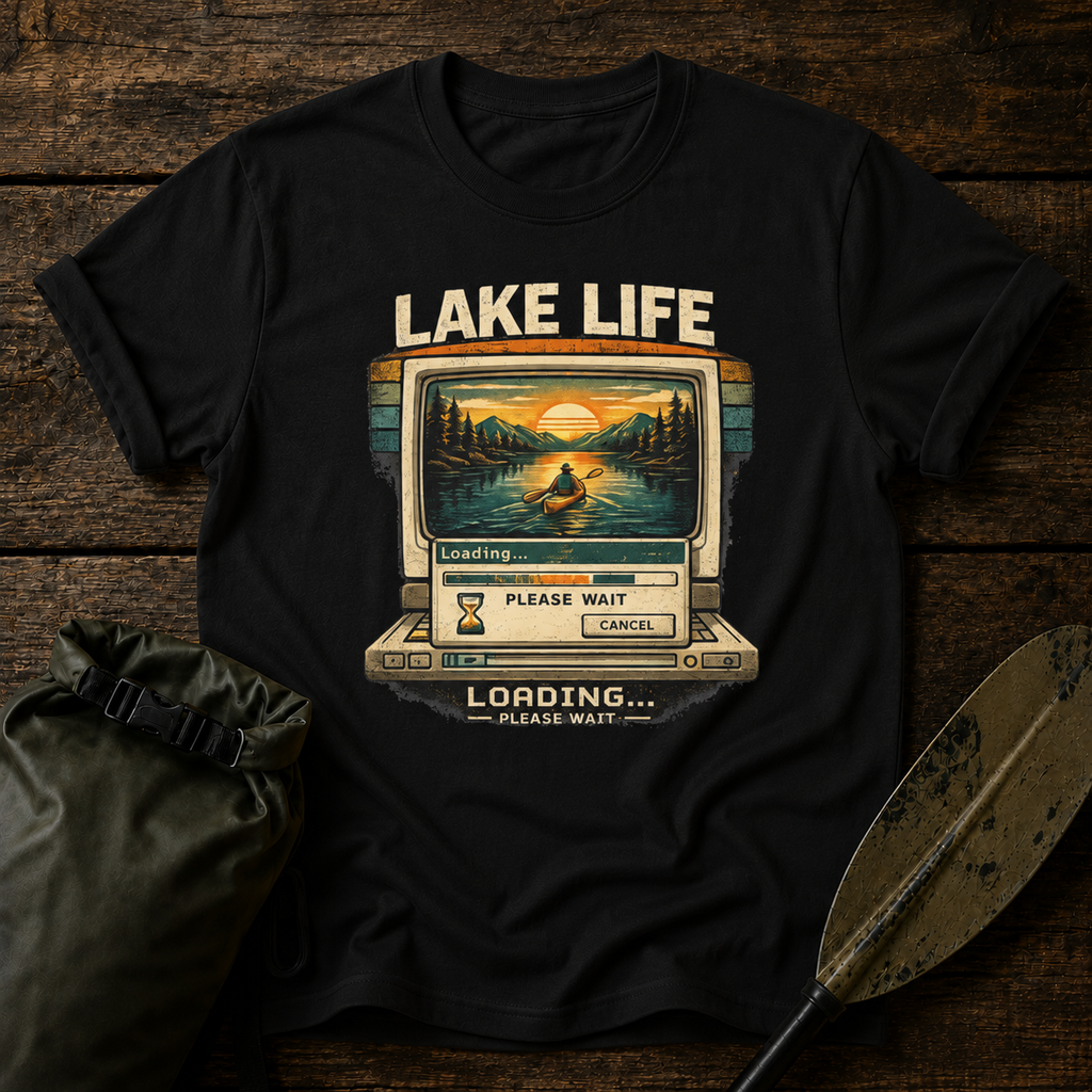 Lake Life Loading Gaming T-Shirt