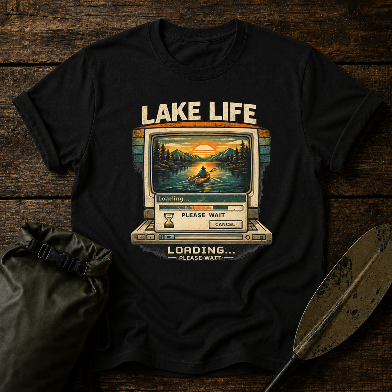 Lake Life Loading Gaming T-Shirt