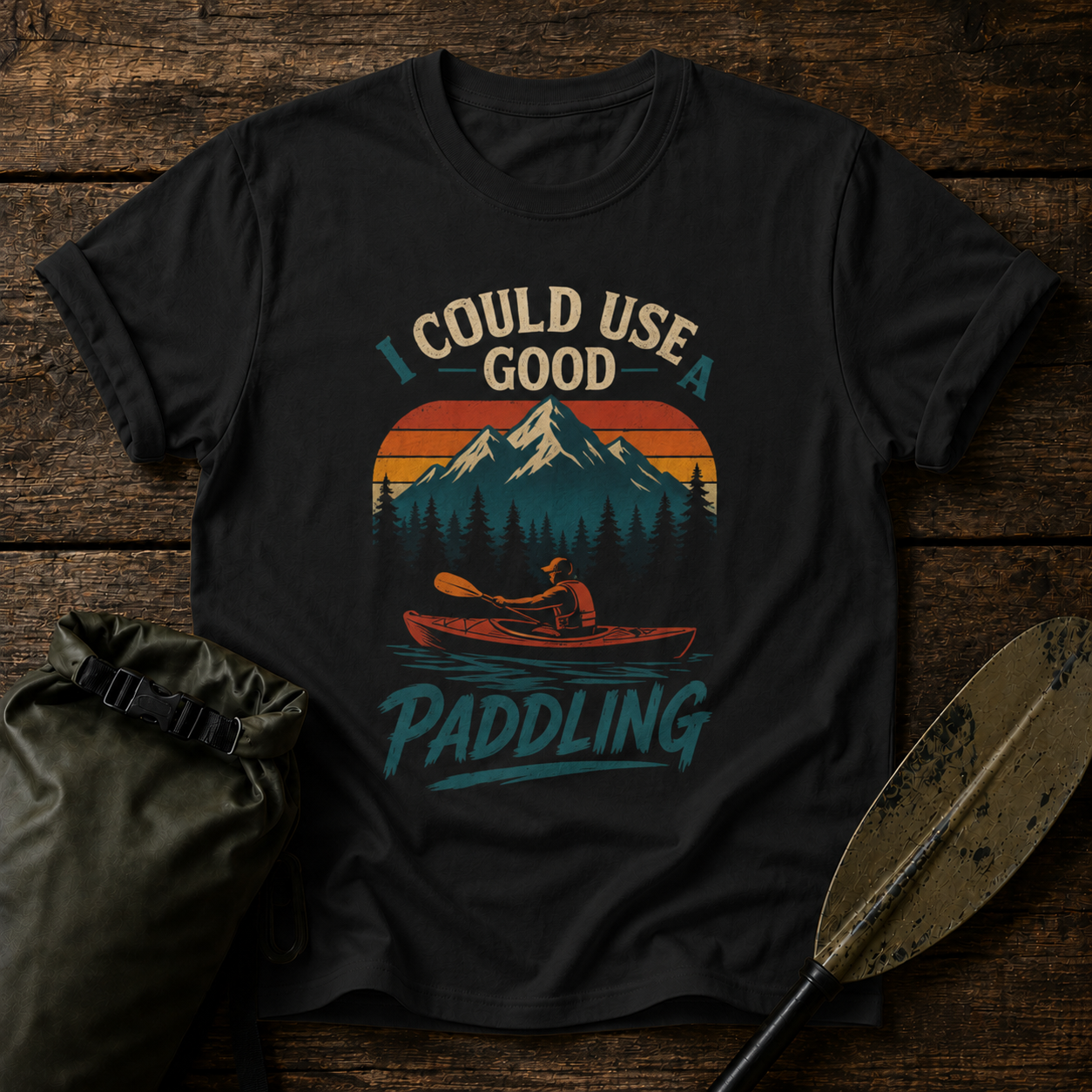 I Could Use Good Paddling Kayak Tee