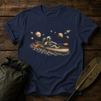 Astronaut Space Canoeing Tee