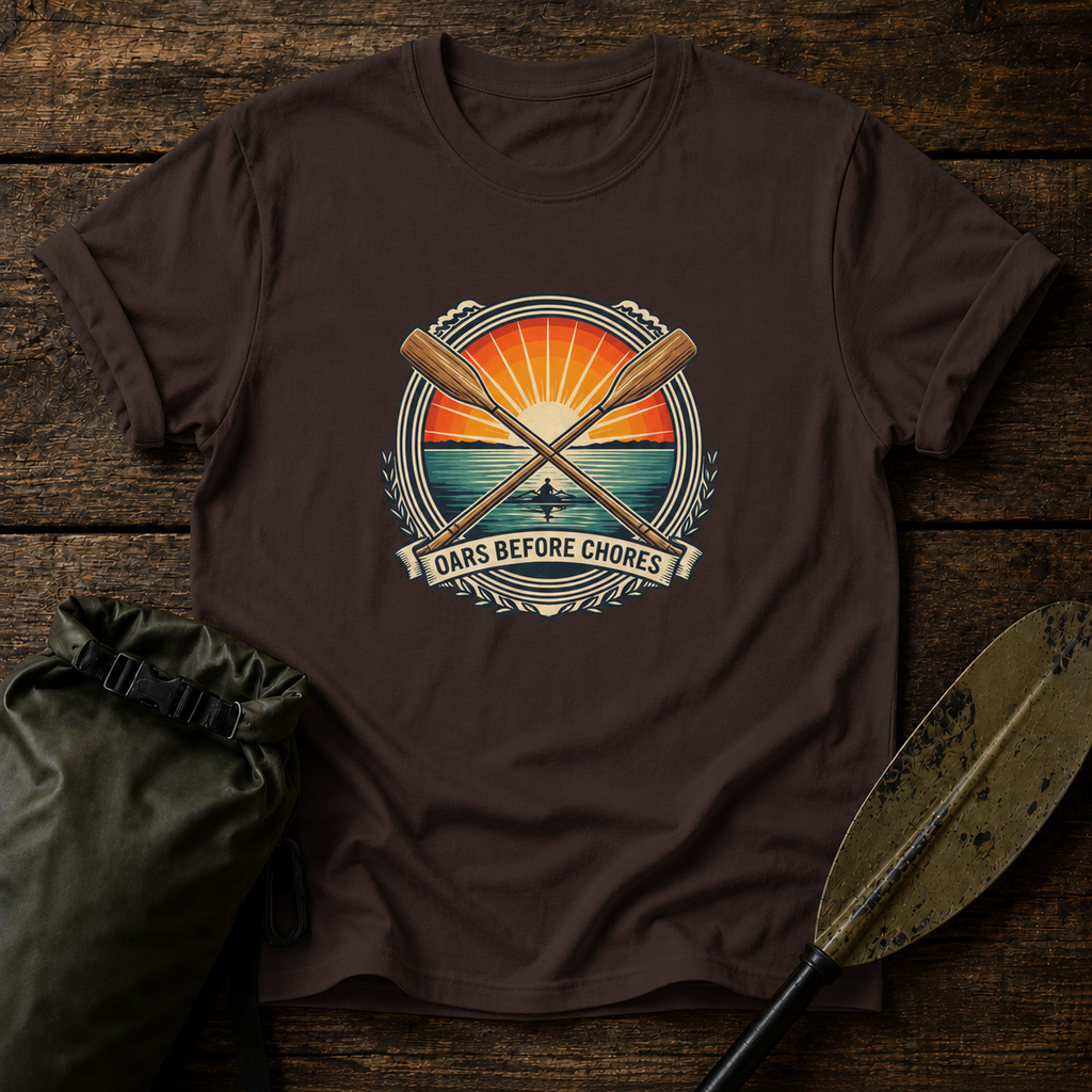 Oars Before Chores T-Shirt