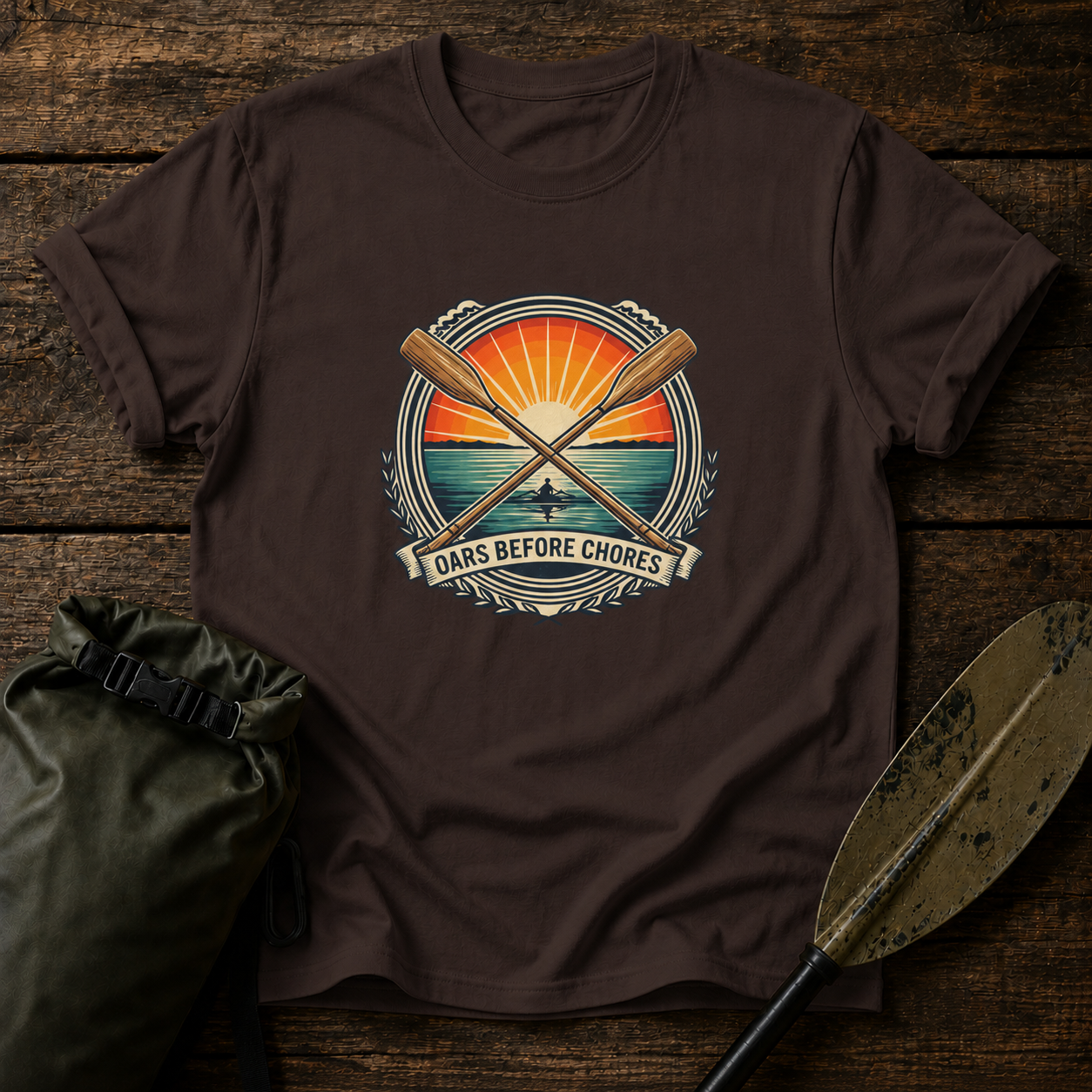 Oars Before Chores T-Shirt