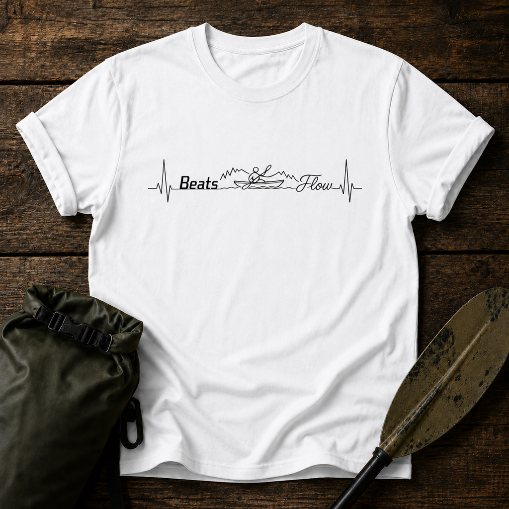 Beats of the Heart and Flow of the River T-shirt