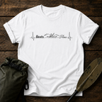 Beats of the Heart and Flow of the River T-shirt