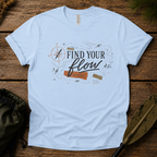 Find Your Flow T-Shirt — Kayak & Compass Adventure Tee