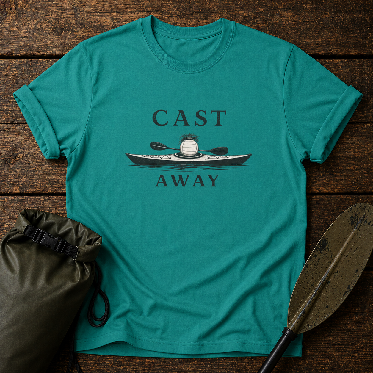 Kayak Cast Away Graphic Tee