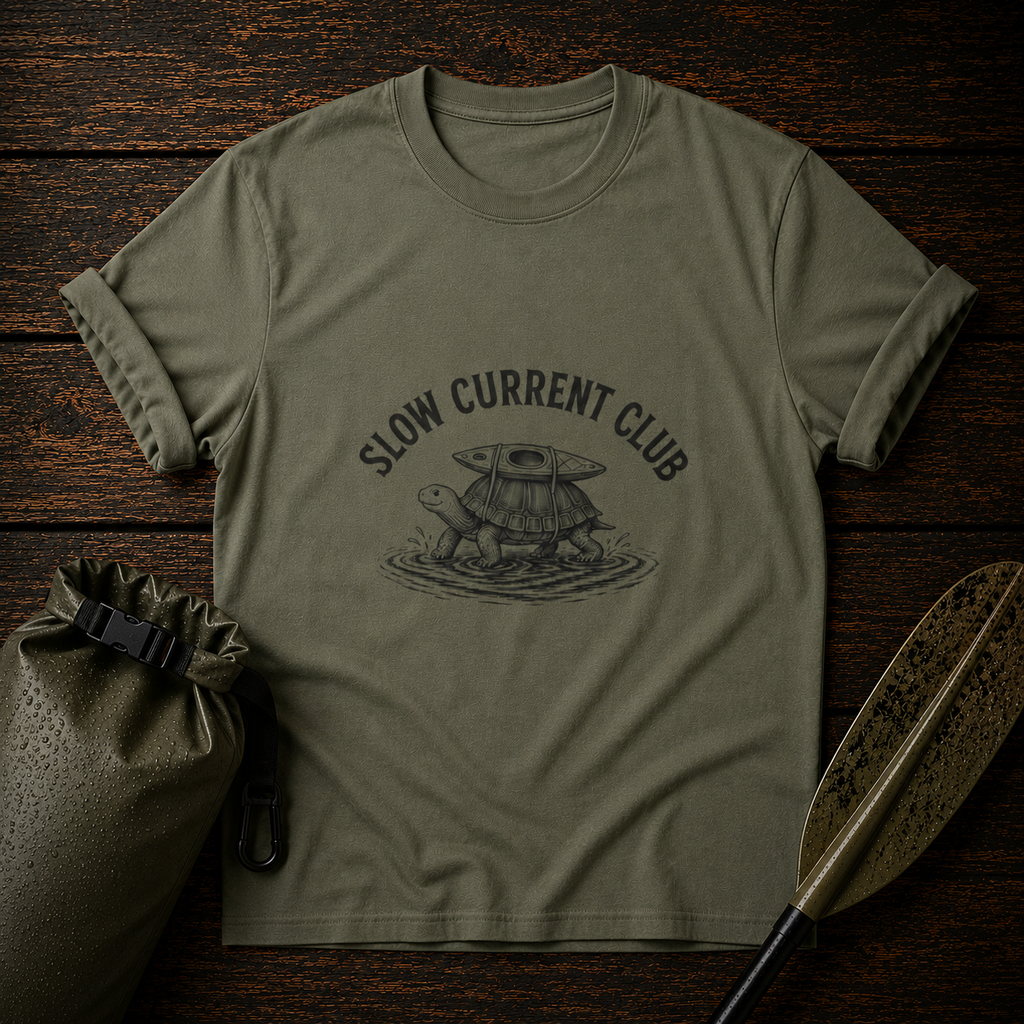 Slow Current Club Turtle Graphic Tee