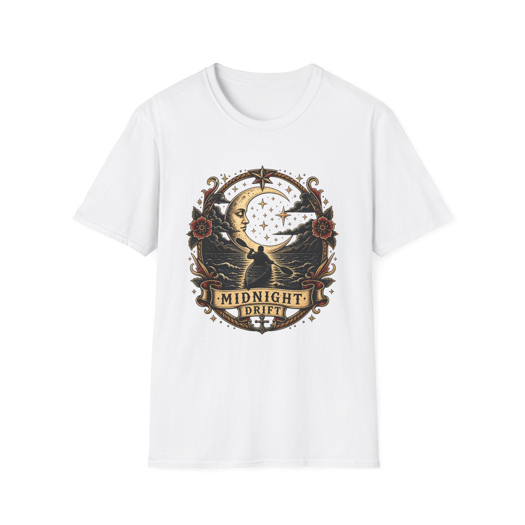 Midnight Drift Moonlit Graphic T-Shirt