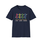 Kayak Life Colorful Kayak Graphic T-Shirt