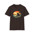 Kayaking Manatee Sunset T-Shirt