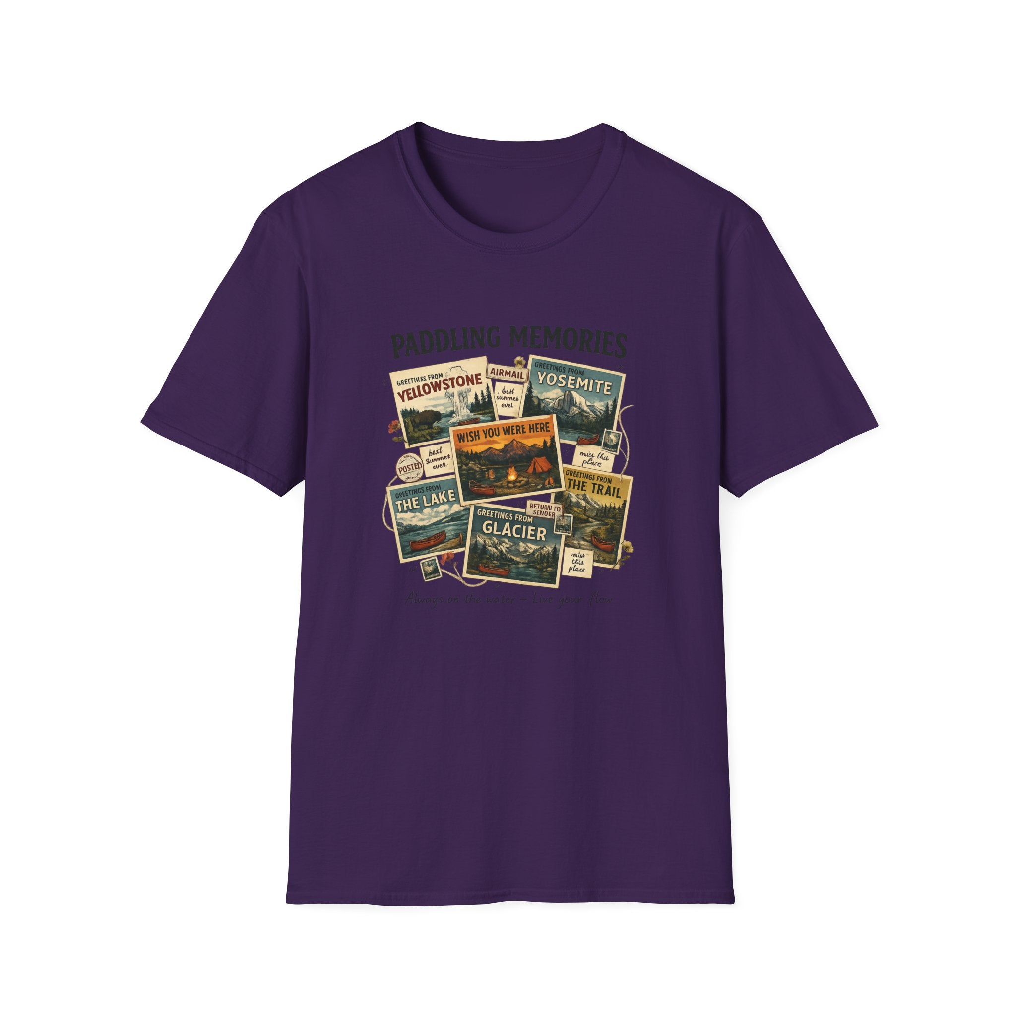 Paddling Memories National Parks T-Shirt