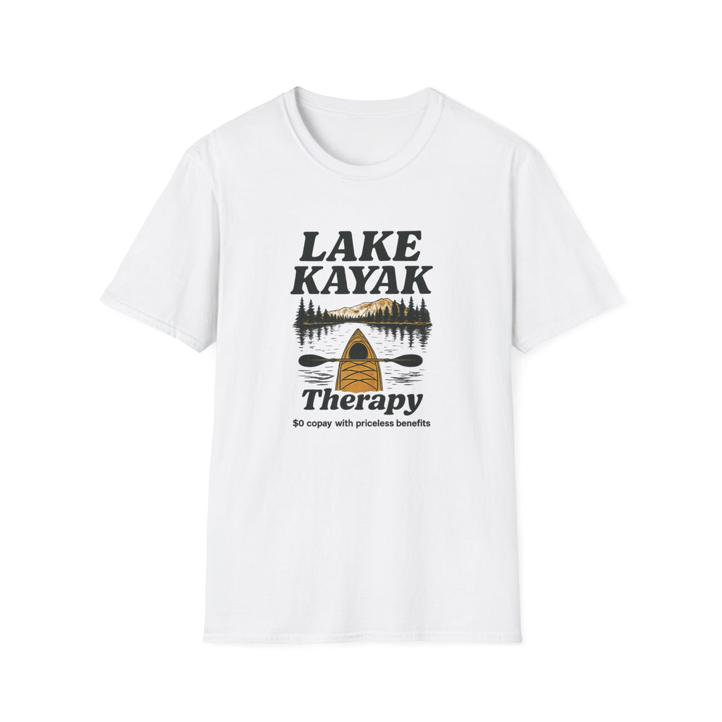 Lake Kayak Therapy T-Shirt