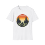 Kayak Sunset Retro T-Shirt