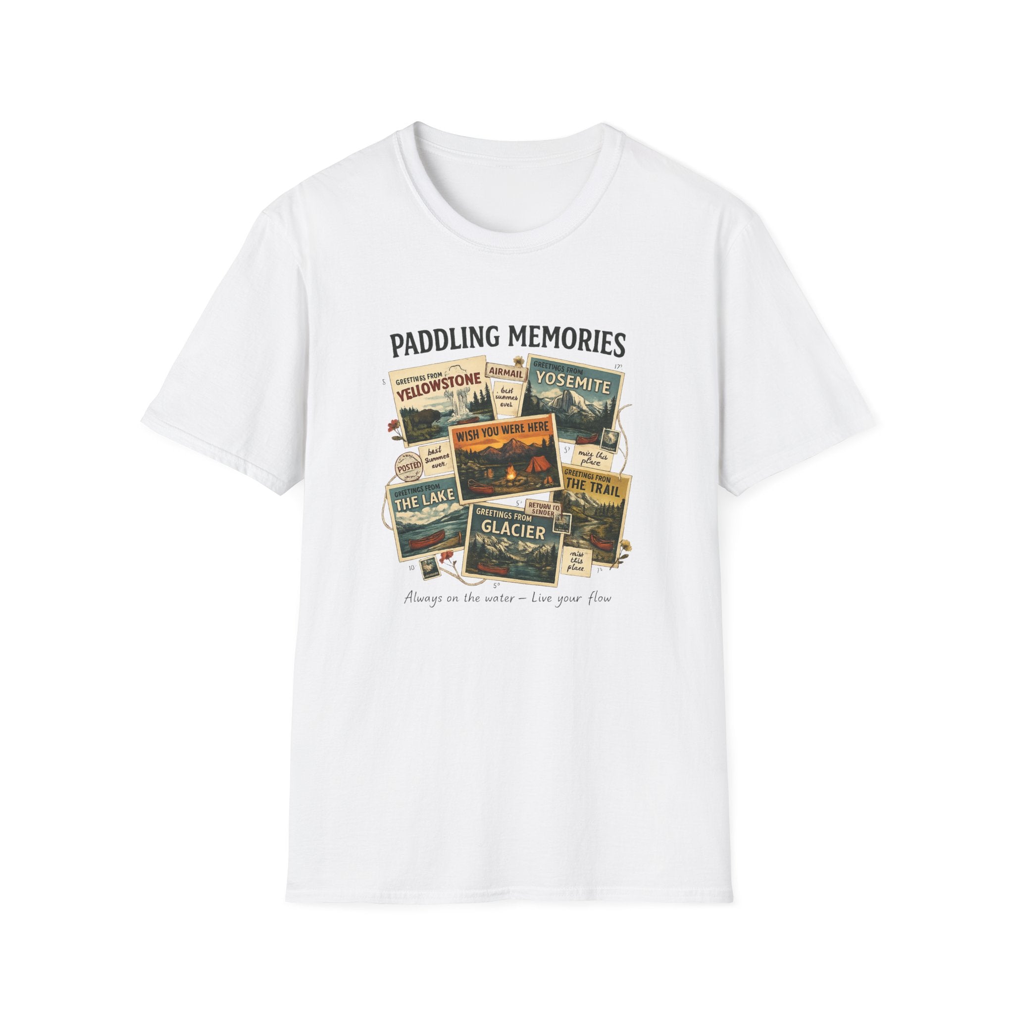 Paddling Memories National Parks T-Shirt