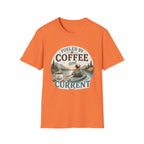 Kayak T-Shirt — "Fueled by Coffee and Current" Outdoor Adventure Tee