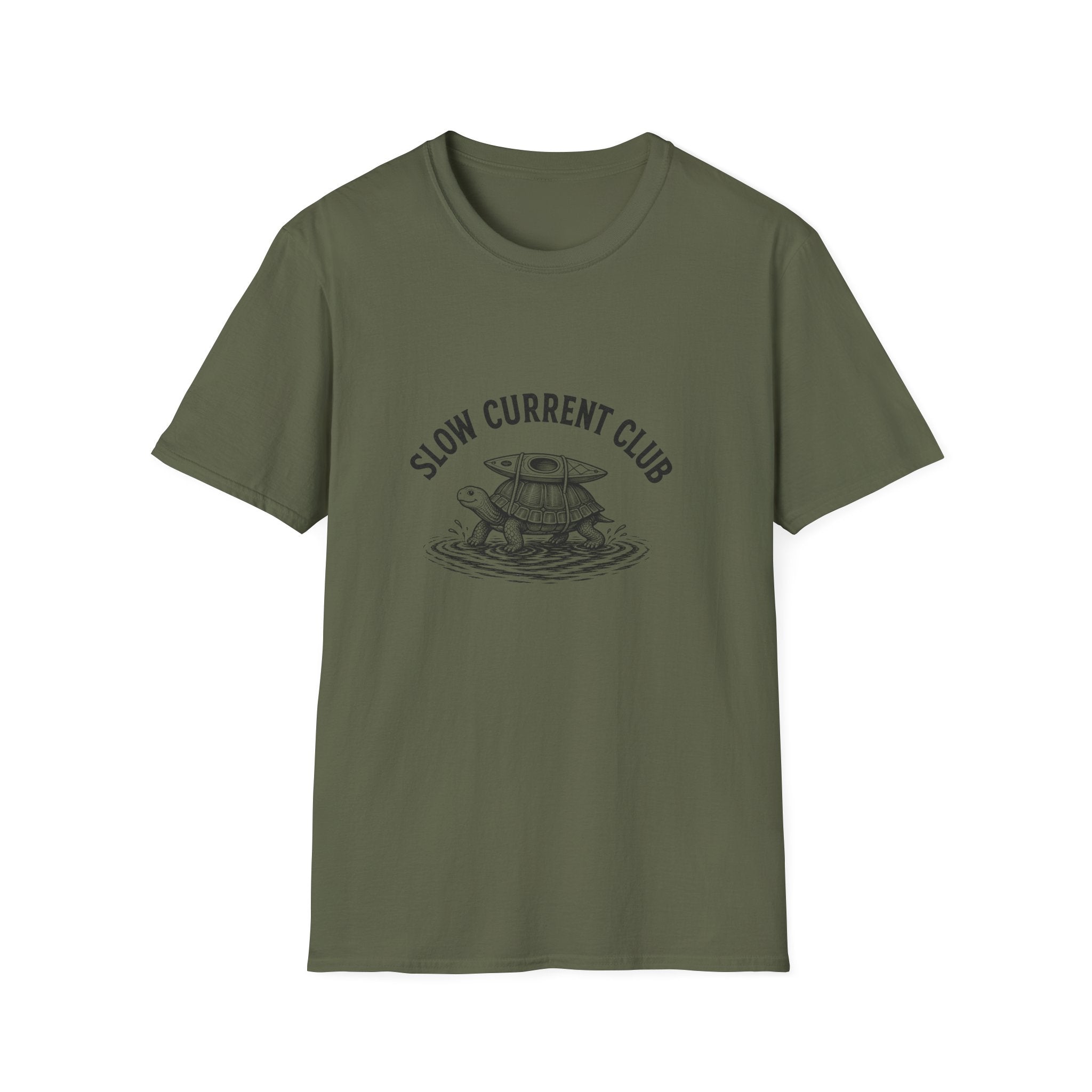 Slow Current Club Turtle Graphic Tee
