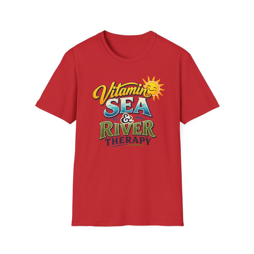 Vitamin Sea & River Therapy T-Shirt — Beachy Sun Graphic Tee