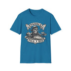 Paddle Till I Die T-Shirt — Skull Kayak Paddle Tee for Paddlers & Kayak Lovers