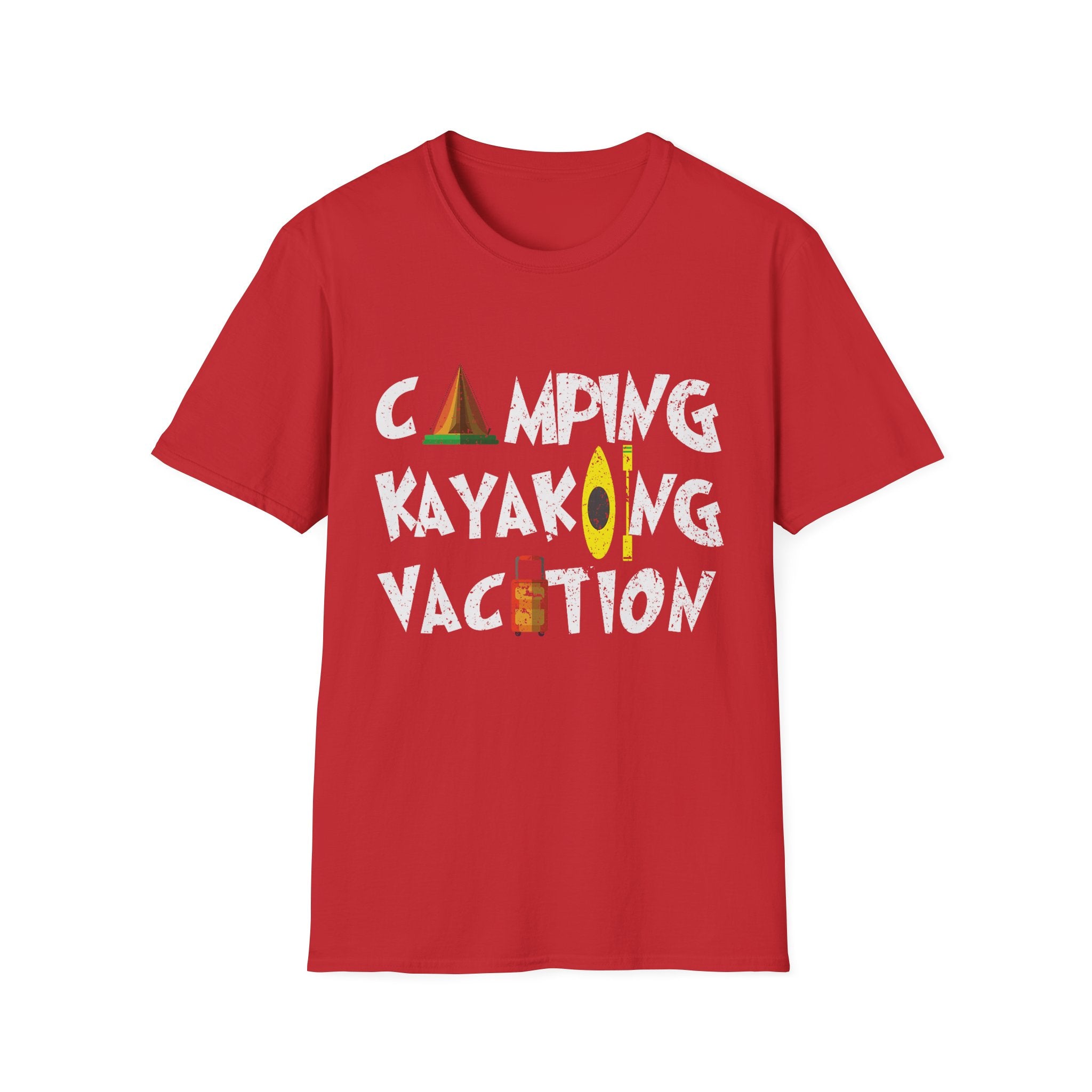 Camping Kayaking Vacation T-Shirt